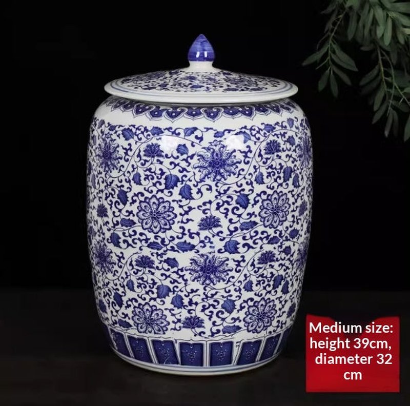 Ceramic Tea Storage Jar Multiple Styles Home Kitchen Decor