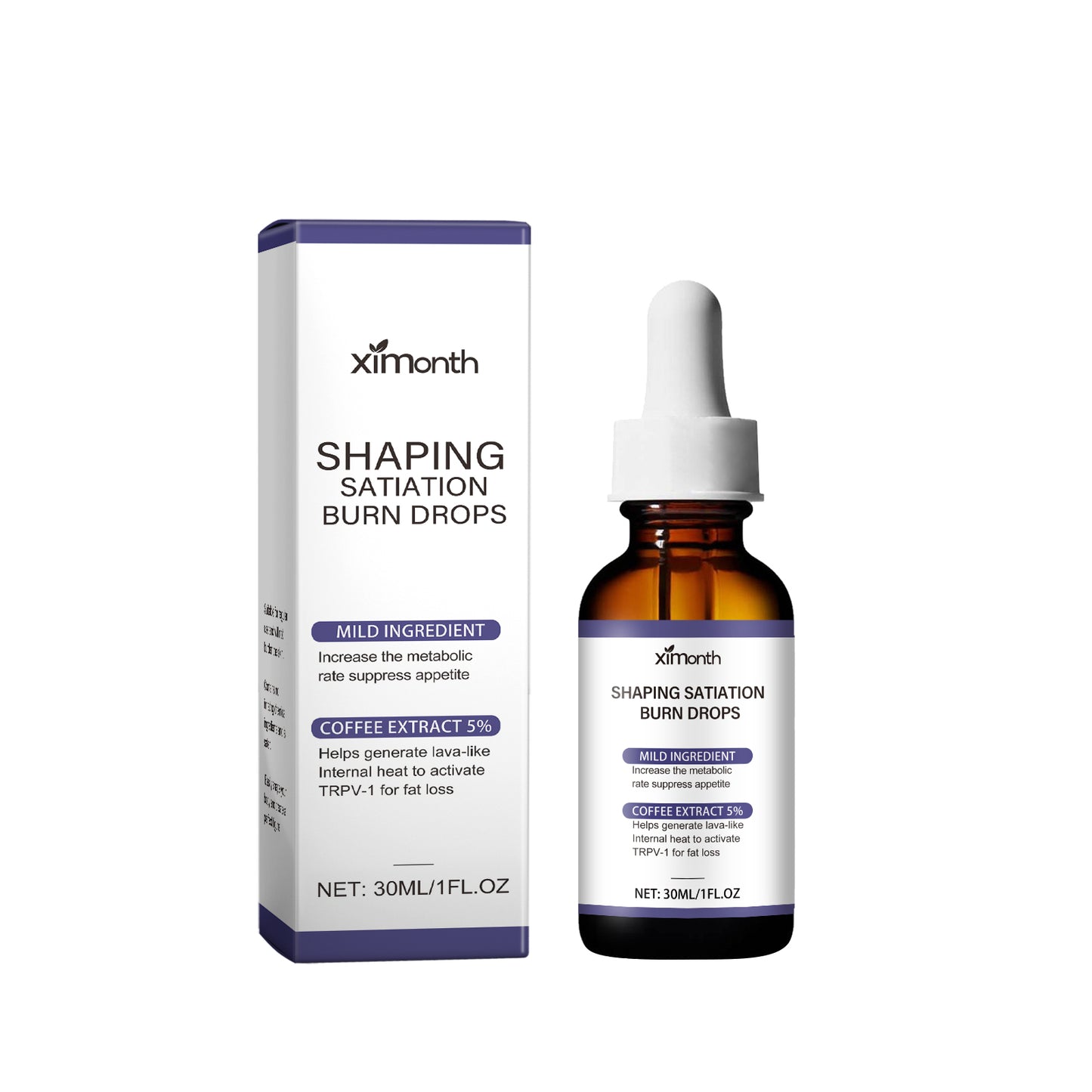 Ginger Root Body Massage Oil - Hydrating & Firming Skin Care Drops (30ml)