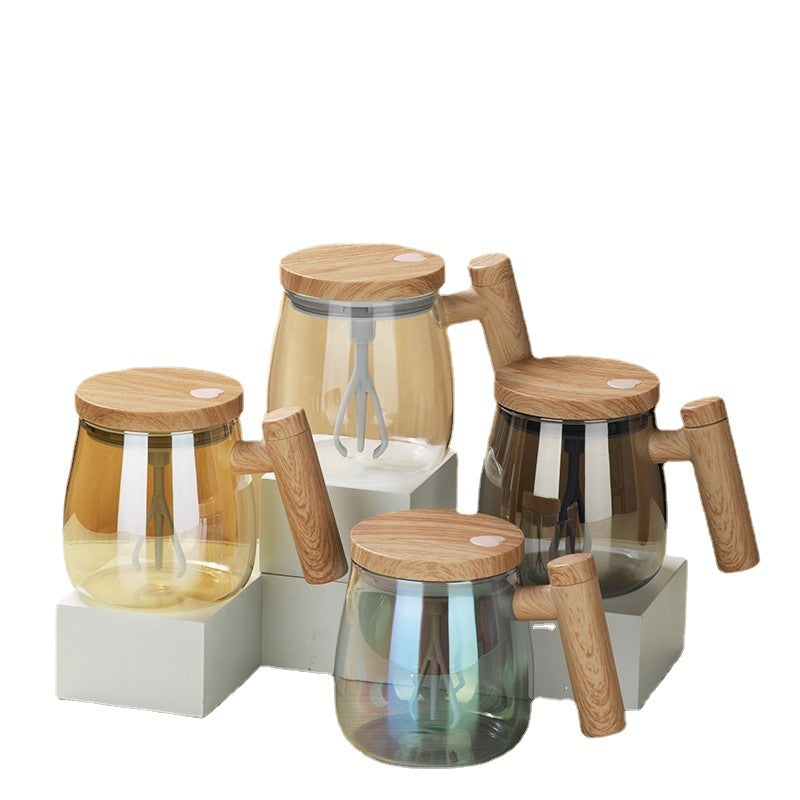 Self-Stirring Coffee Mug 400ML Electric Mixing Cup for Hot & Cold Drinks
