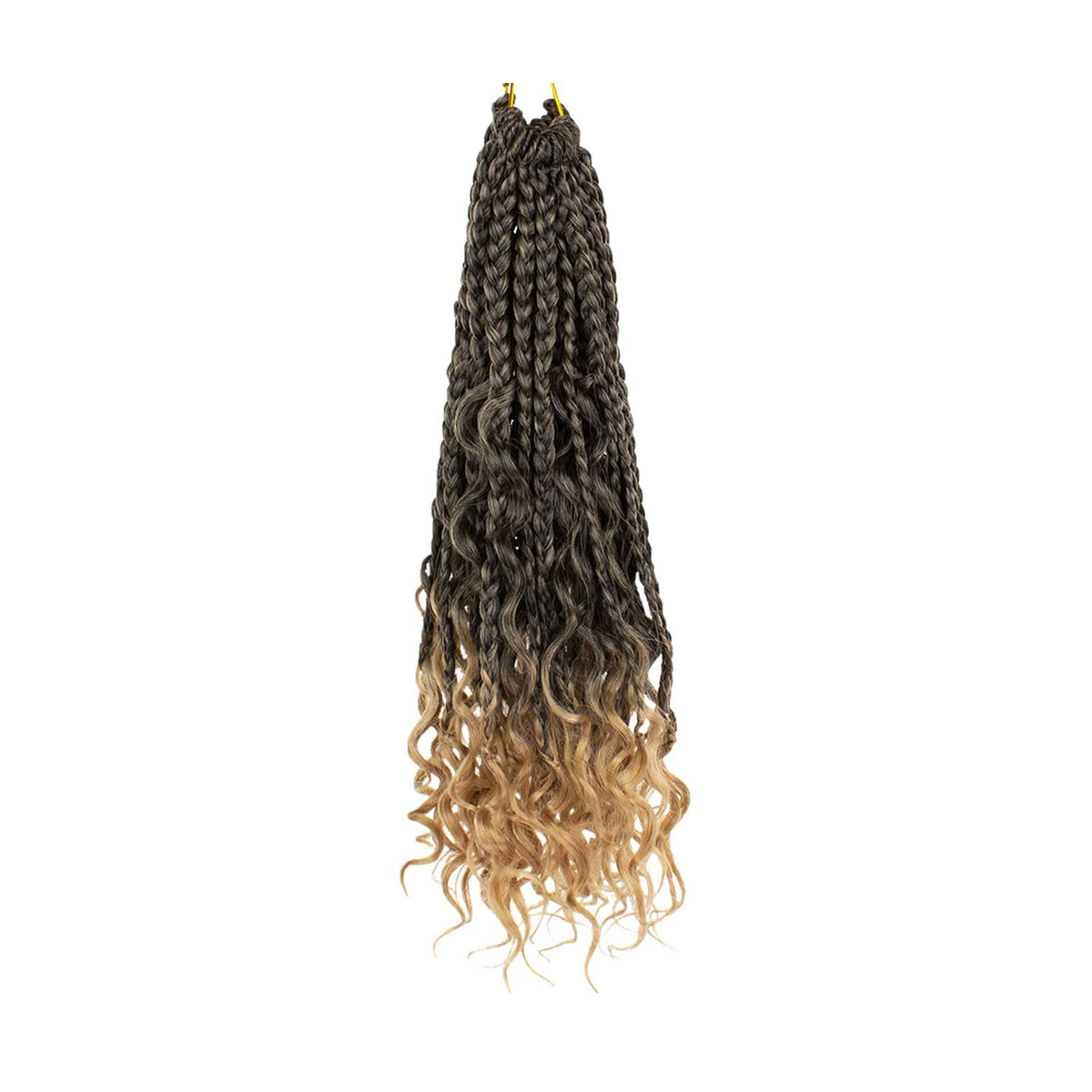 African Braiding Crochet Hair - Three-Strand Synthetic Hair Extensions