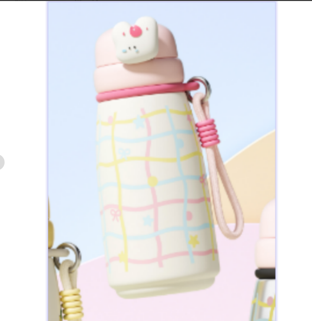 Pink 720ml Thermos Travel Cup - Boerhua Road Insulated Drinkware