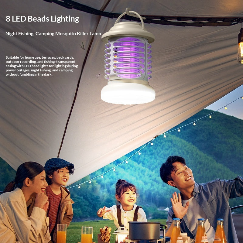 Outdoor Rechargeable Electric Mosquito Killer Lamp for Garden Patio