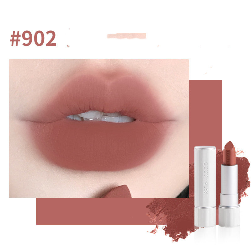Velvet Lipstick Set - Soft Mist Caramel & Chestnut Autumn Winter Makeup