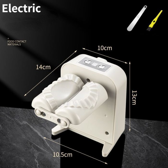 Automatic Dumpling Maker Machine - Easy Kitchen Dumpling Tool, White
