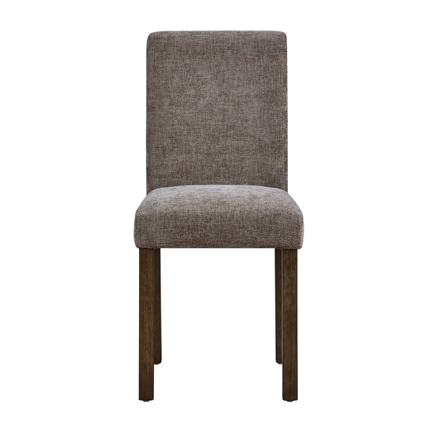 Wooden Dining Chairs Set of 4 with Padded Seat - Walnut