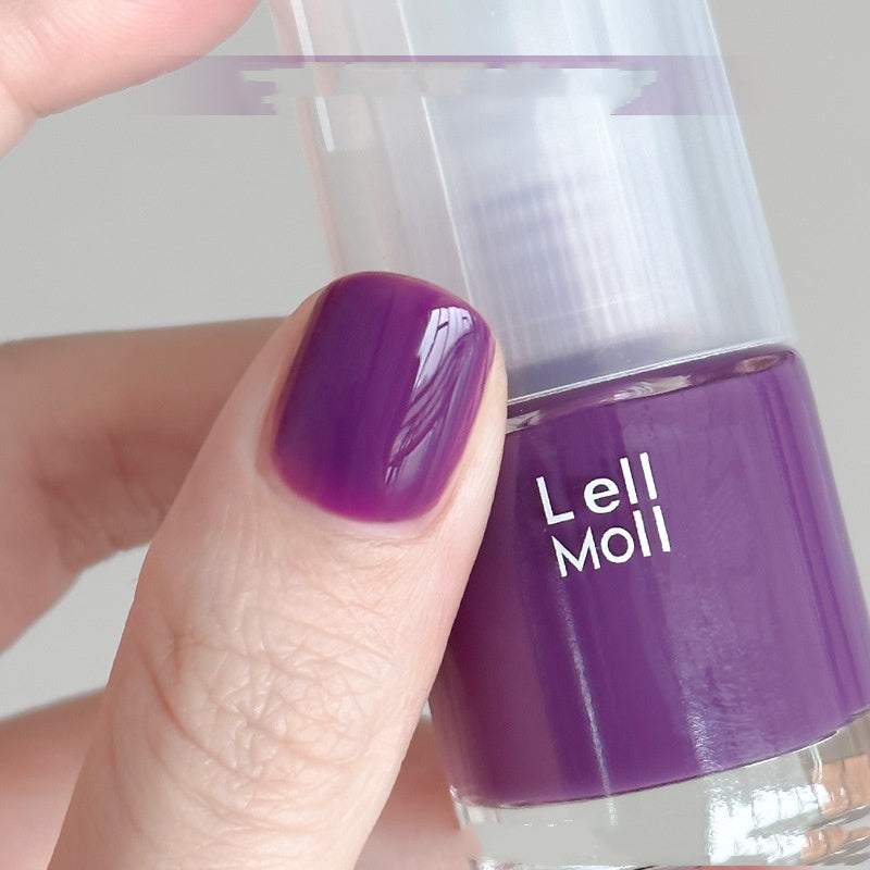 Water-Based Tearable Nail Polish - Quick-Drying & Odor-Free Formula