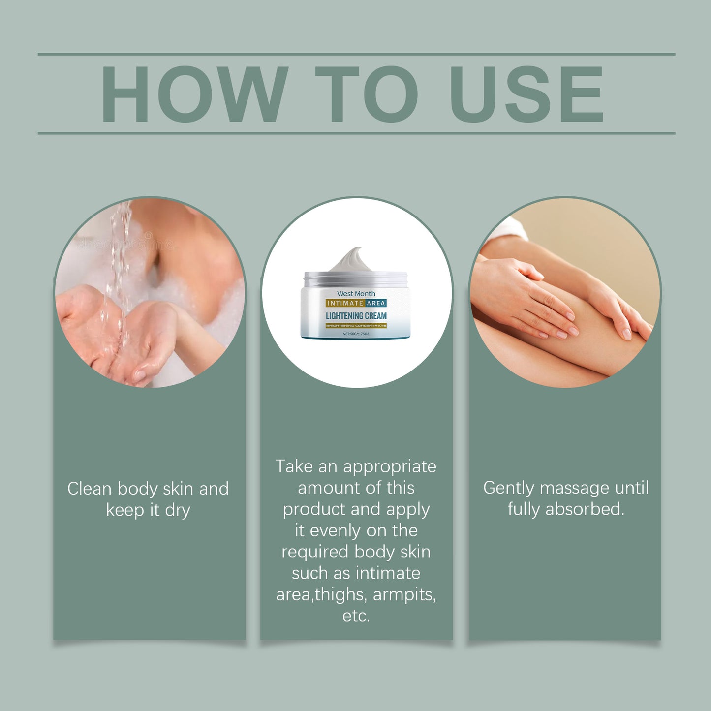 Brightening Body Care Cream - Moisturizing Skin Pigmentation Treatment