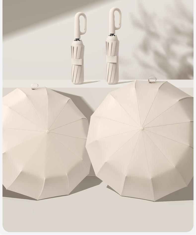Automatic Foldable Travel Umbrella - Lightweight, Windproof