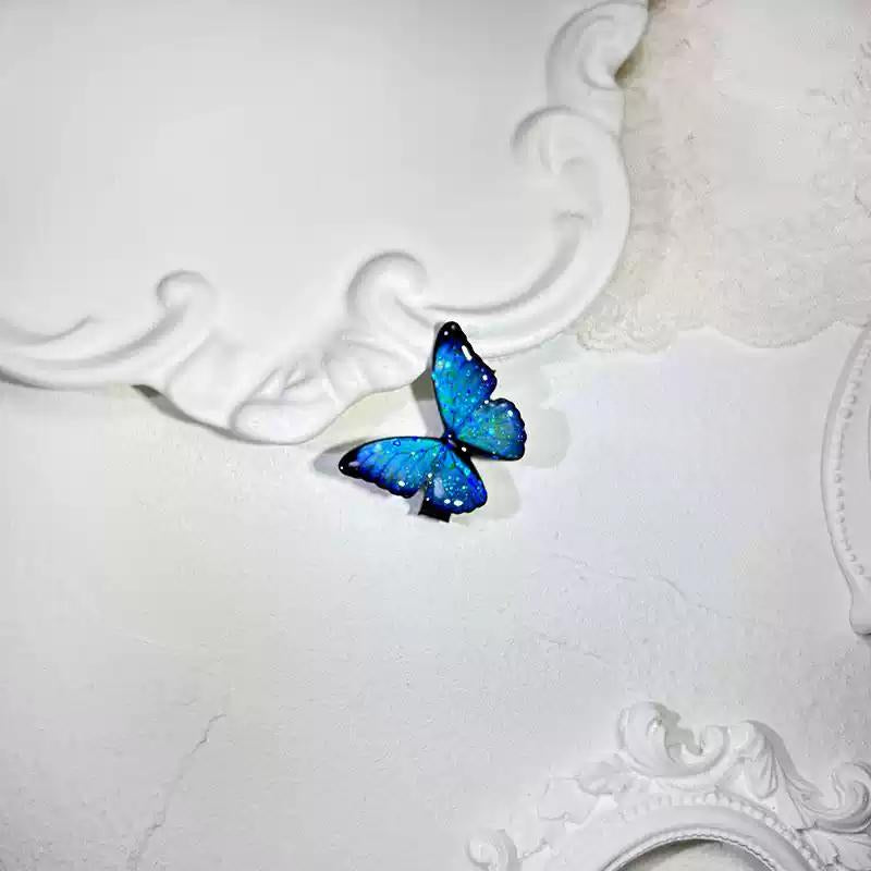 Butterfly Hair Clip - Resin Design