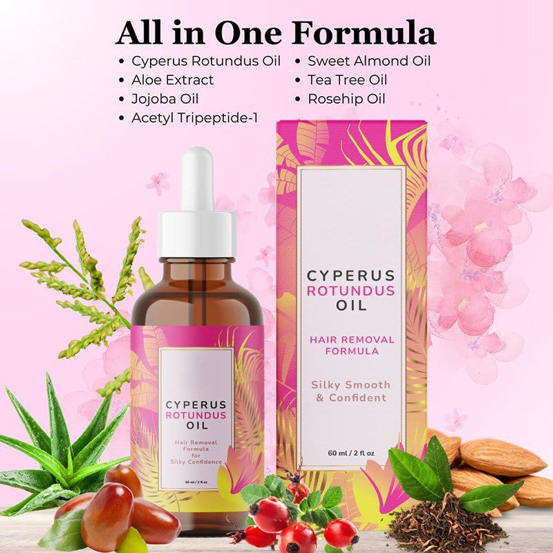 Cyperus Rotundus Hair & Body Oil - Natural Essential Oil Blend