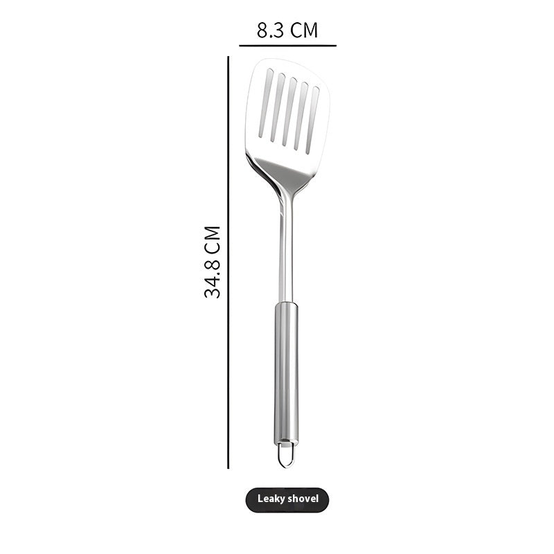 Stainless Steel Kitchen Utensils Set with Magnetic Handles - Multiple Sizes