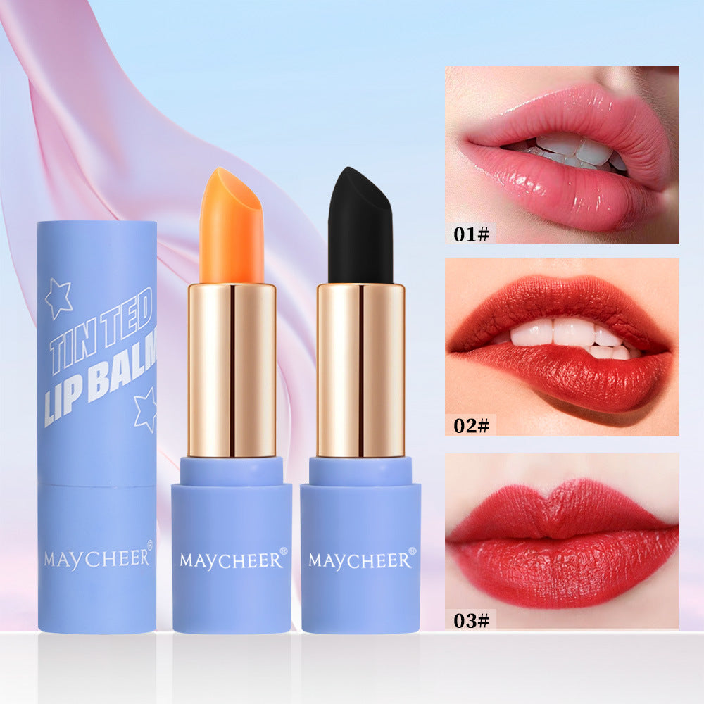 Color-Changing Lip Balm Water Lipstick Moisturizing Lip Care Set