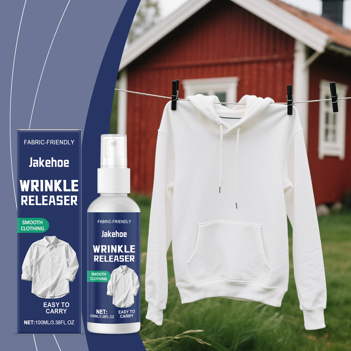Clothing Wrinkle Removal Spray - Fast & Smooth 100ml