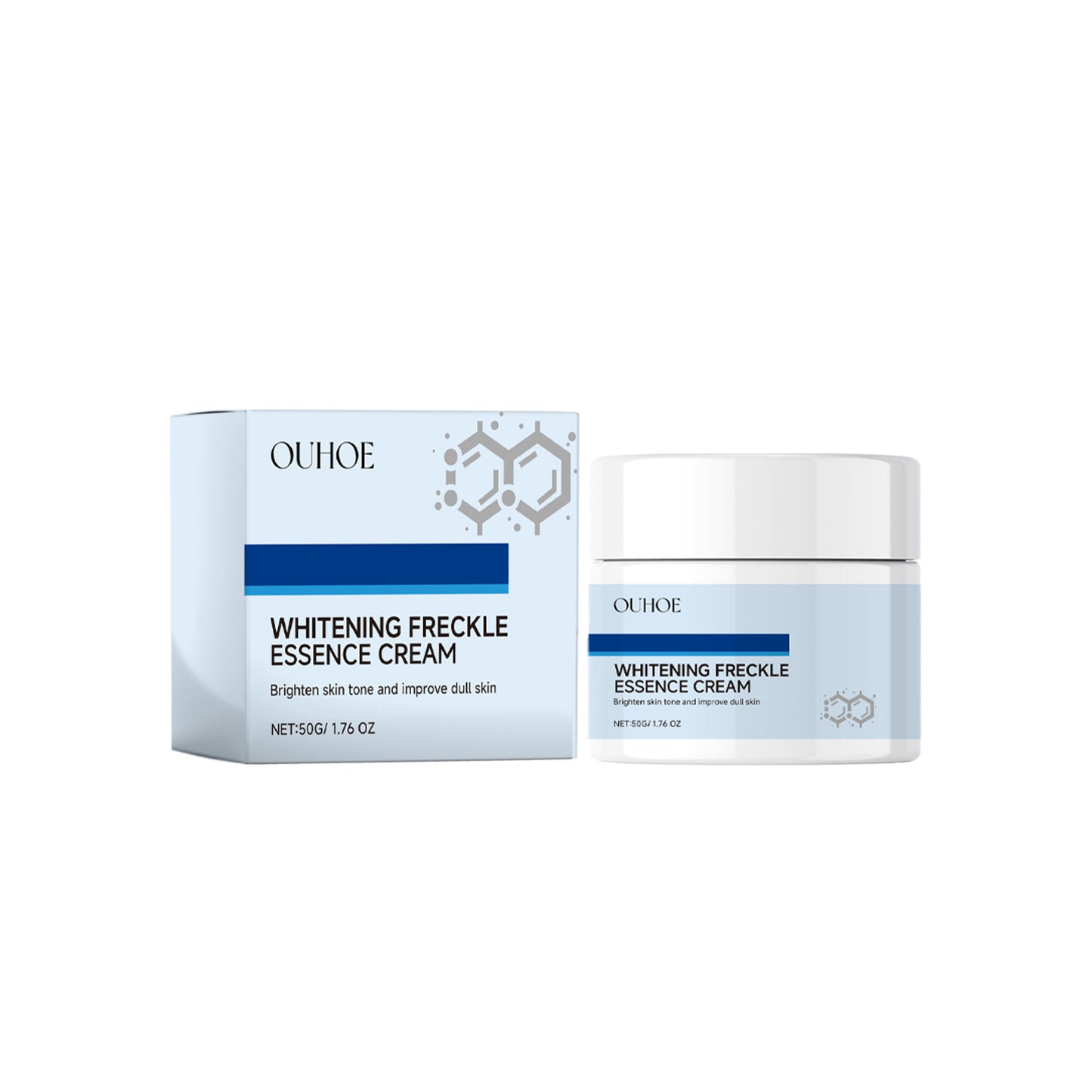 Brightening Facial Cream with Niacinamide & Hyaluronic Acid - Multiple Sizes