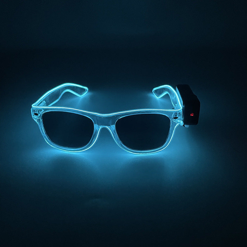 LED Goggles Nightclub Dance Party Props - Colorful Light-up Costume Accessories