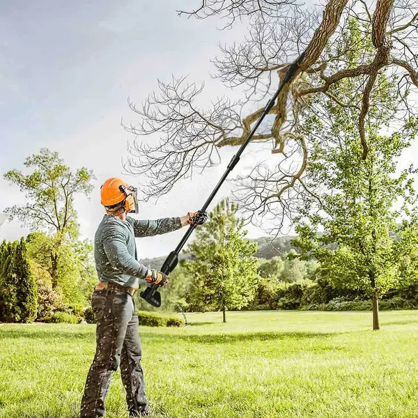 Cordless Pole Saw 7.4ft Adjustable Extension Tree Trimmer with 775W Motor