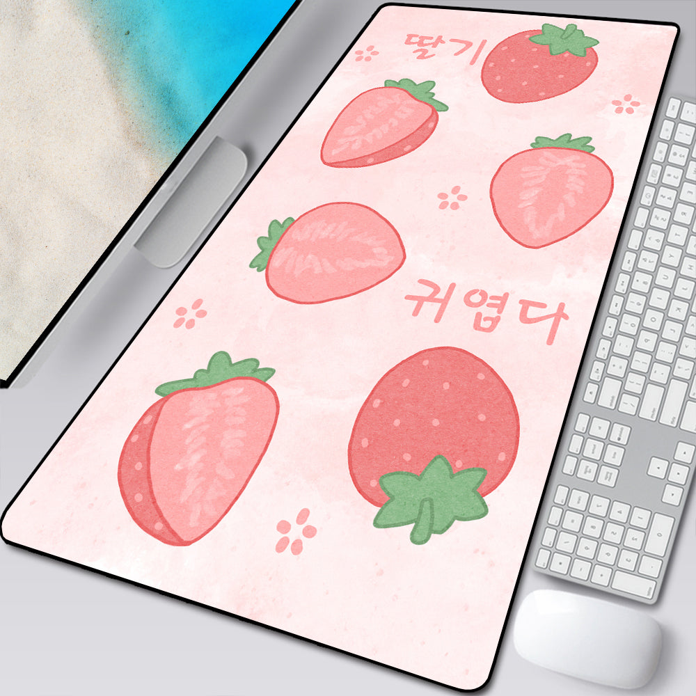 Large Gaming Mouse Pad - Extra Long Rubber Surface for Precise Control