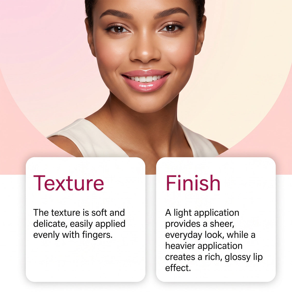 Glowing Moisturizing Lip Gloss - 5ml Hydrating Lip Shine