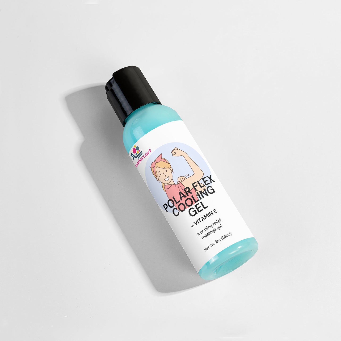 Cooling Muscle Recovery Gel - Organic Arnica & Menthol Soothing Formula