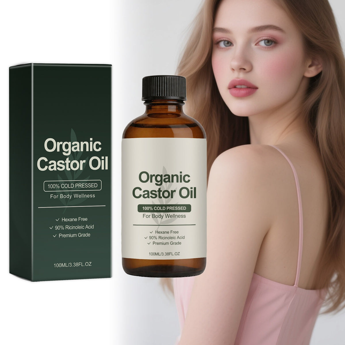 Castor Oil Body Moisturizer - 100ml