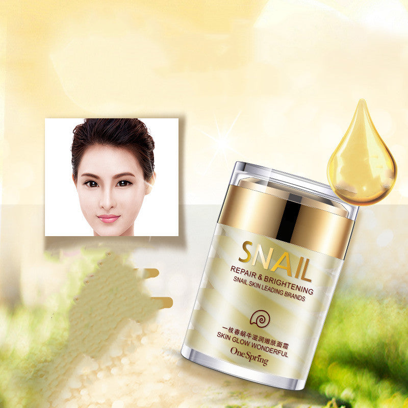 Snail Moisturizing Face and Eye Cream - Rejuvenating Skin Care Set