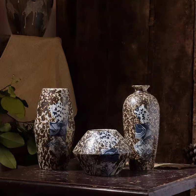 Ceramic Vase Water Nourishing Home Decor Table Centerpiece