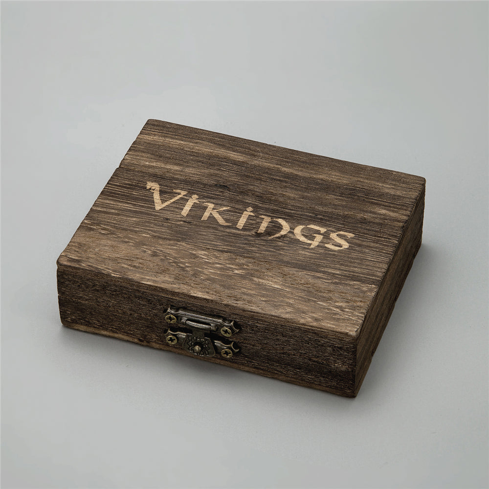 Wooden Jewelry Box with Carving Design Personalizable Gift Storage