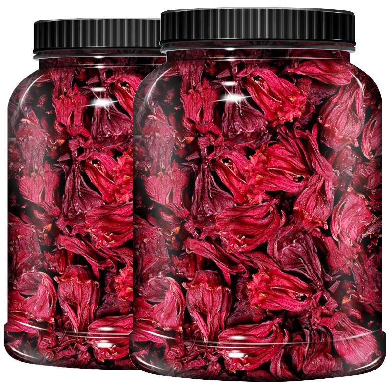 Dried Butterfly Pea & Roselle Flower Mix - Edible