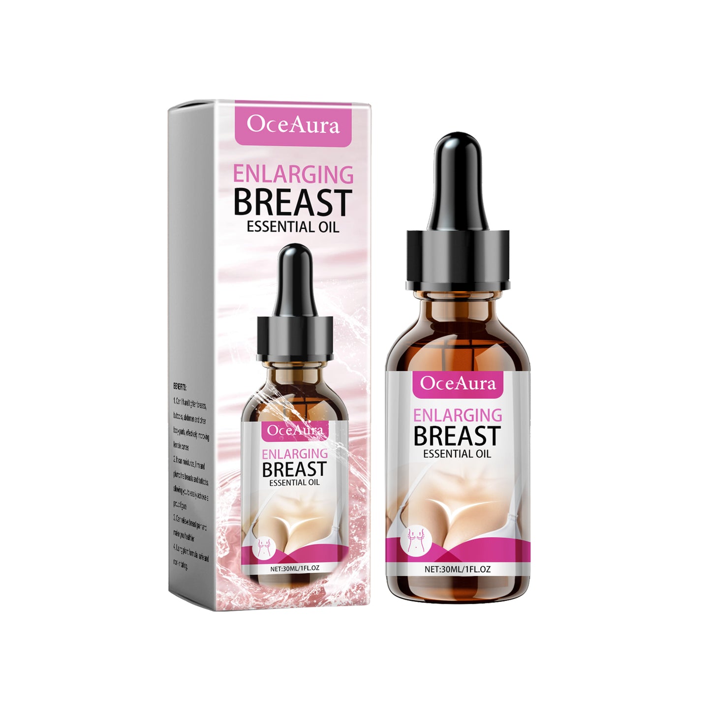 Collagen Body Firming Massage Oil - 30ml Volumizing & Sculpting Treatment