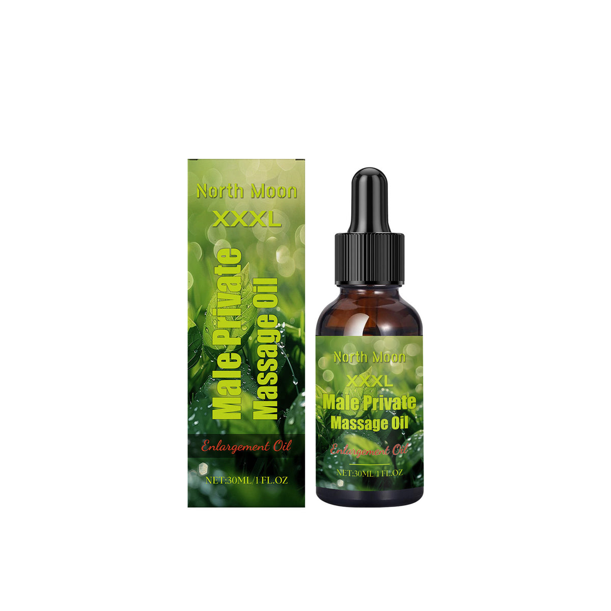 Men's Herbal Face Oil 30ml Natural Skin Care & Beard Grooming Oil