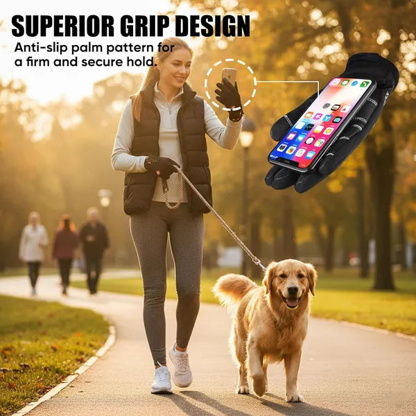 Waterproof Thermal Winter Gloves for Cycling, Hiking & Outdoor Sports