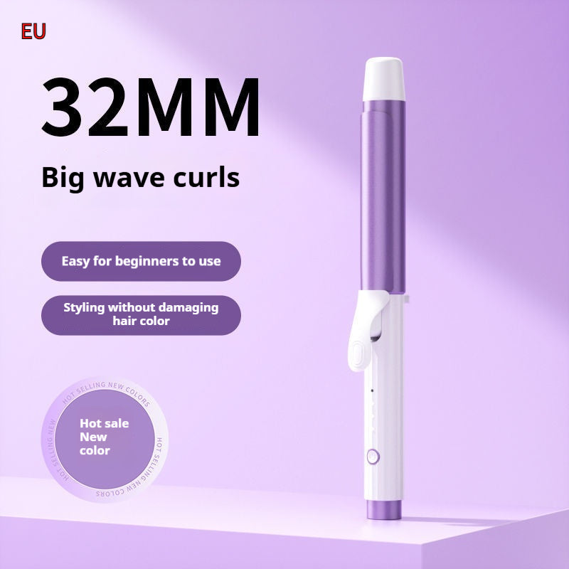 Anion Big Wave Curling Iron for Bangs - Lasting Shape and Style