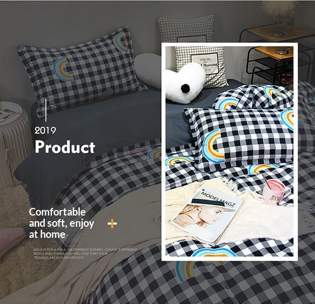 Nordic Style Bedding Set - Multiple Sizes and Patterns for Home Comfort