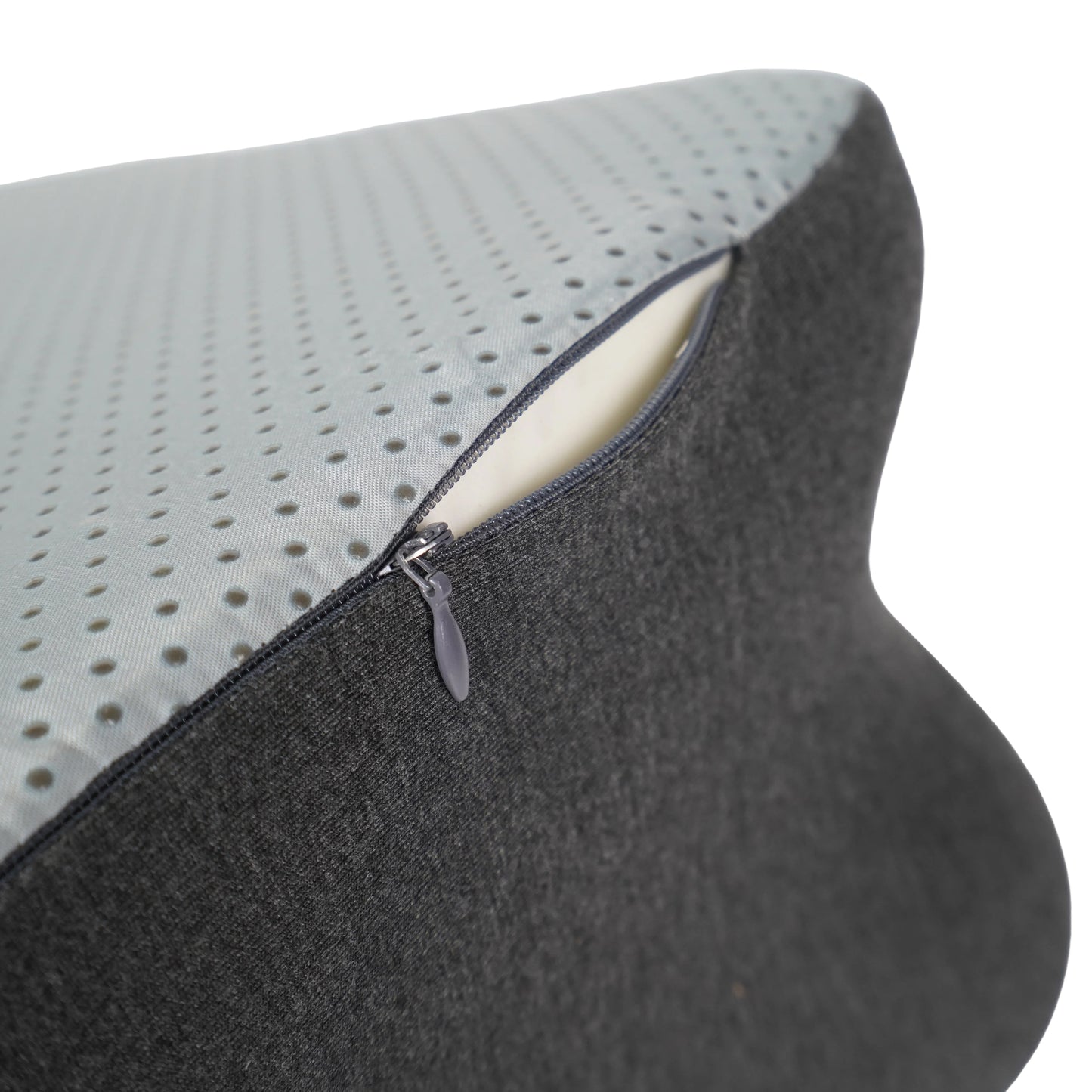 Ergonomic Spinal Posture Support Bed Pillow - Grey