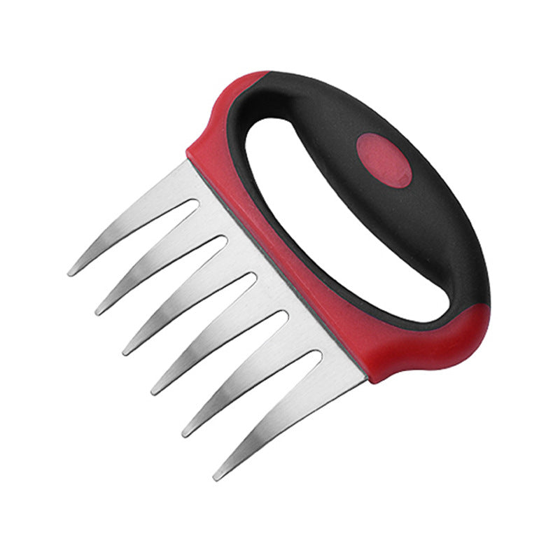 Kitchen Meat Claw - Shredded Chicken Anti-Scald Heat Insulation Tool, Red