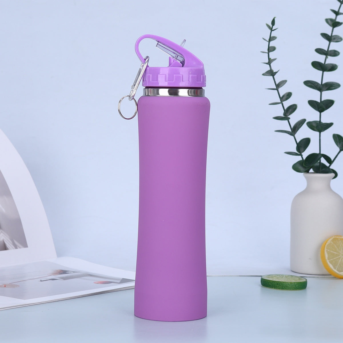 Double-Layer Stainless Steel Insulated Travel Mug - 500ML-750ML Portable Cup