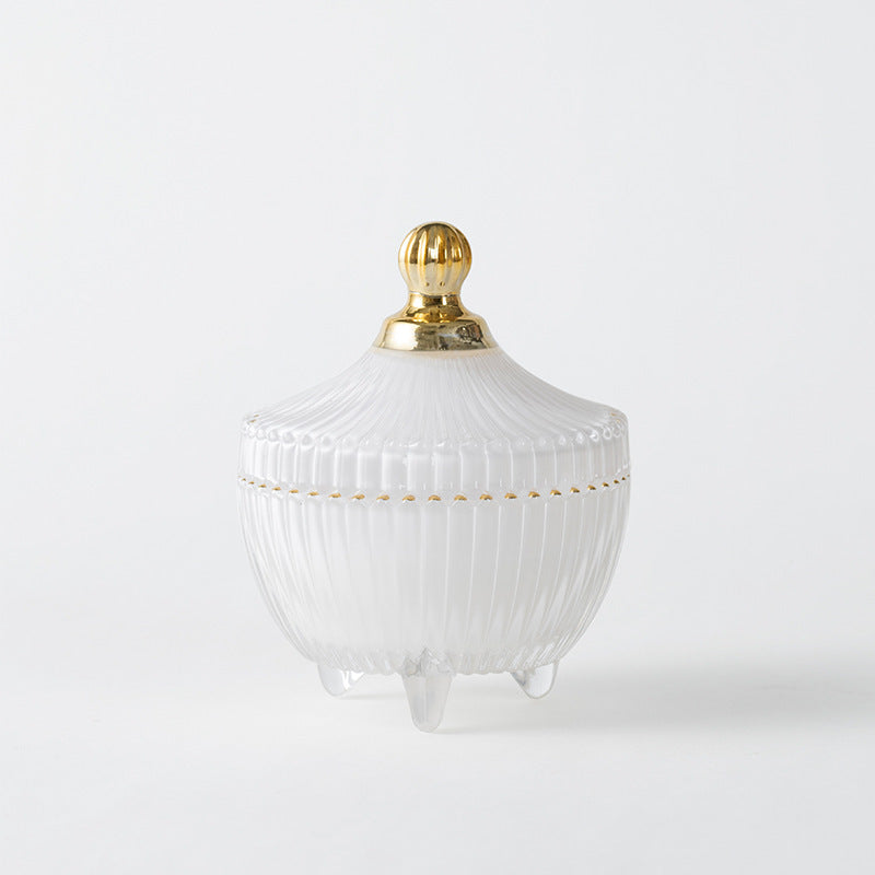 Crystal Paraffin Candle - Aromatic Home Fragrance, Multiple Colors