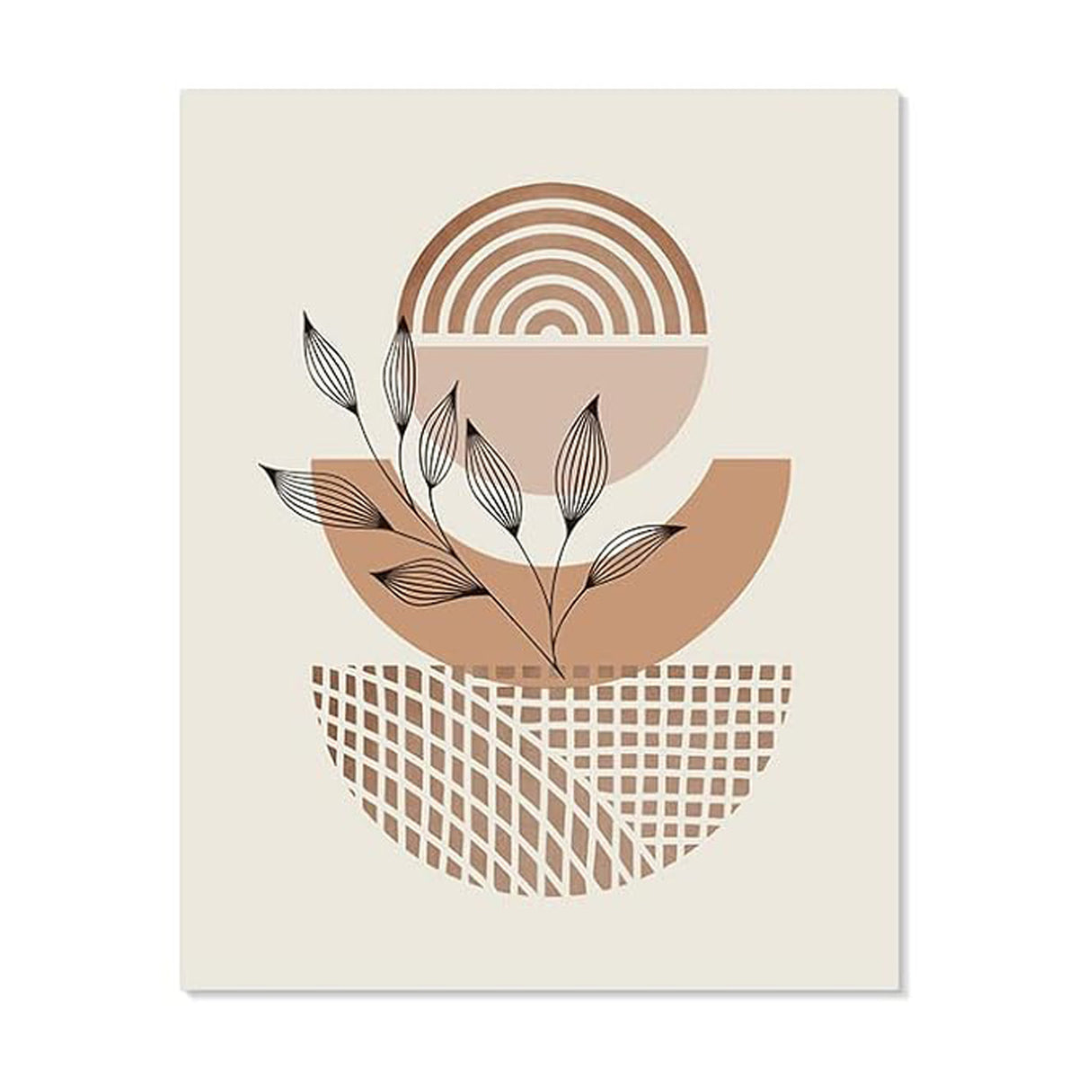 Decorative Canvas Wall Art Bohemian Abstract Landscape Poster Multiple Sizes
