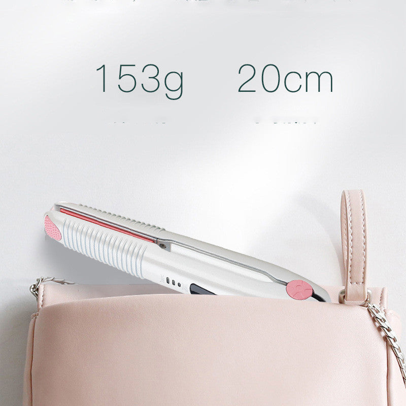 USB Rechargeable Curling Iron - Wireless Hair Straightener & Styling Tool
