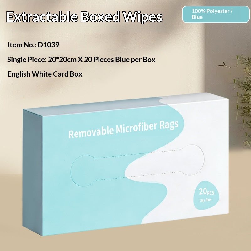 Disposable Pull-Out Kitchen Wipes - Thickened, Washable, Multi-Purpose Cleaning Cloths