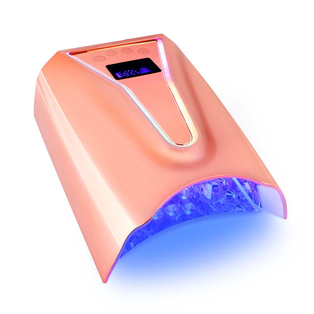 Portable Infrared Nail Phototherapy Lamp - Hand & Finger Care, 128W