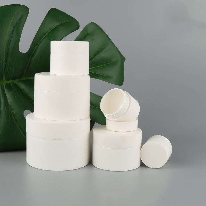 Reusable Face Cream Bottle with Storage Box - White, 10g/30g/50g Variants
