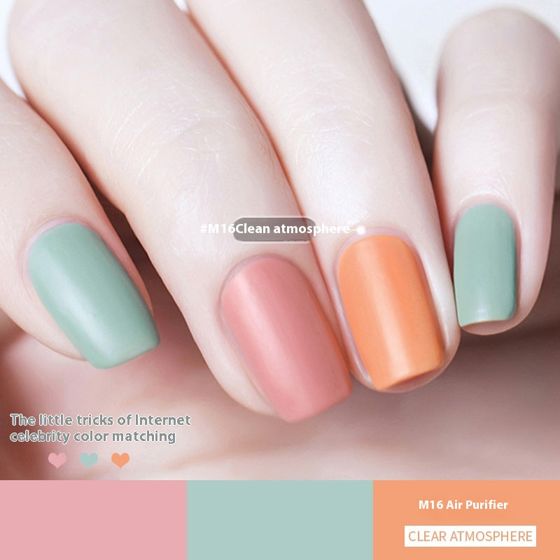Durable Nail Polish - Waterproof, Quick-Drying, Frosted & Matte Styles