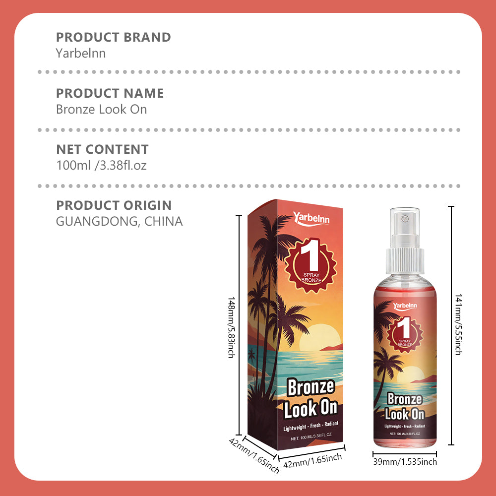 Self Tanning Spray – Lightweight Body Mist