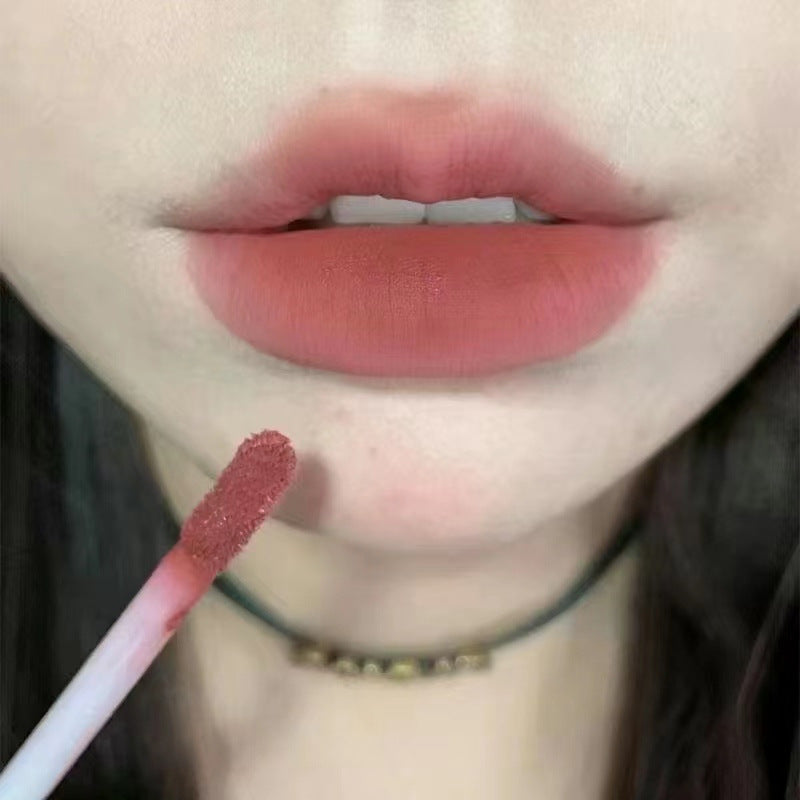 Ice Cream Lip Lacquer Matte Lipstick Velvet No Stain on Cup - Multiple Colors
