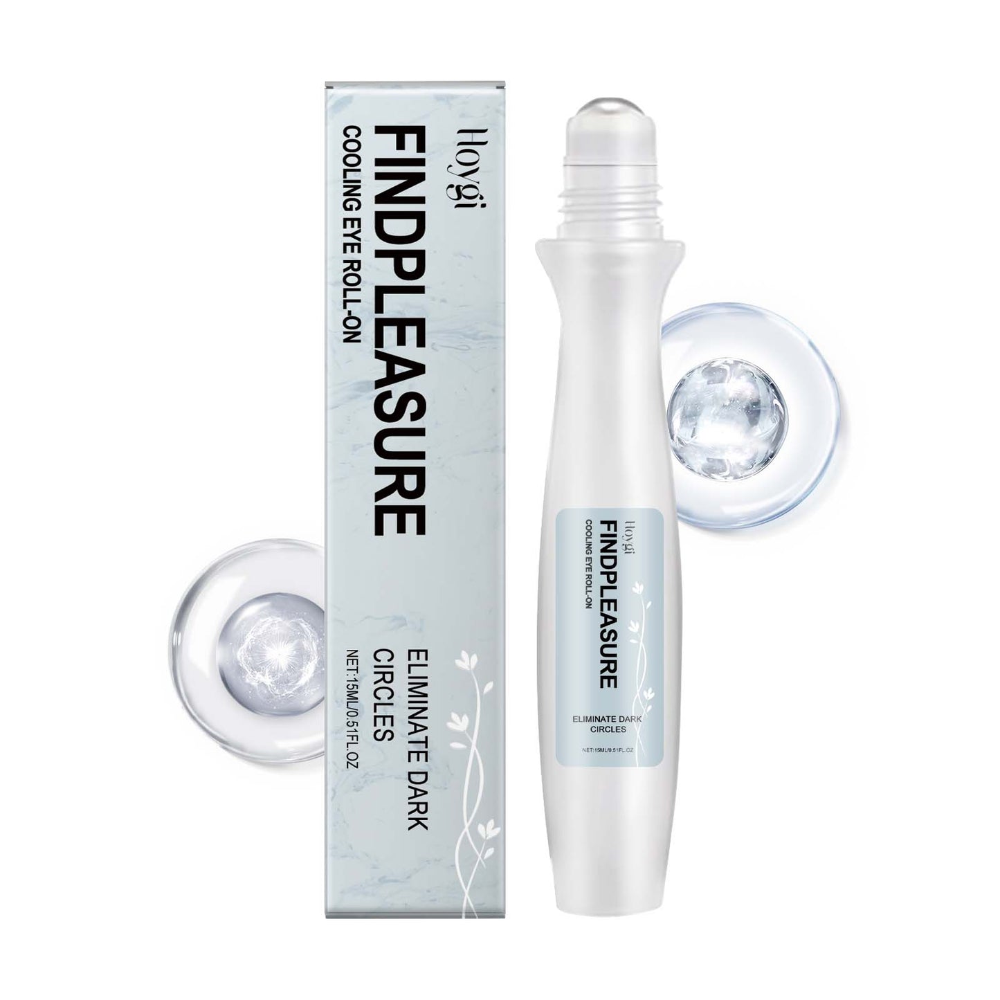 Niacinamide Roll-On Eye Cream - Brightening & Anti-Aging Serum, 15ml