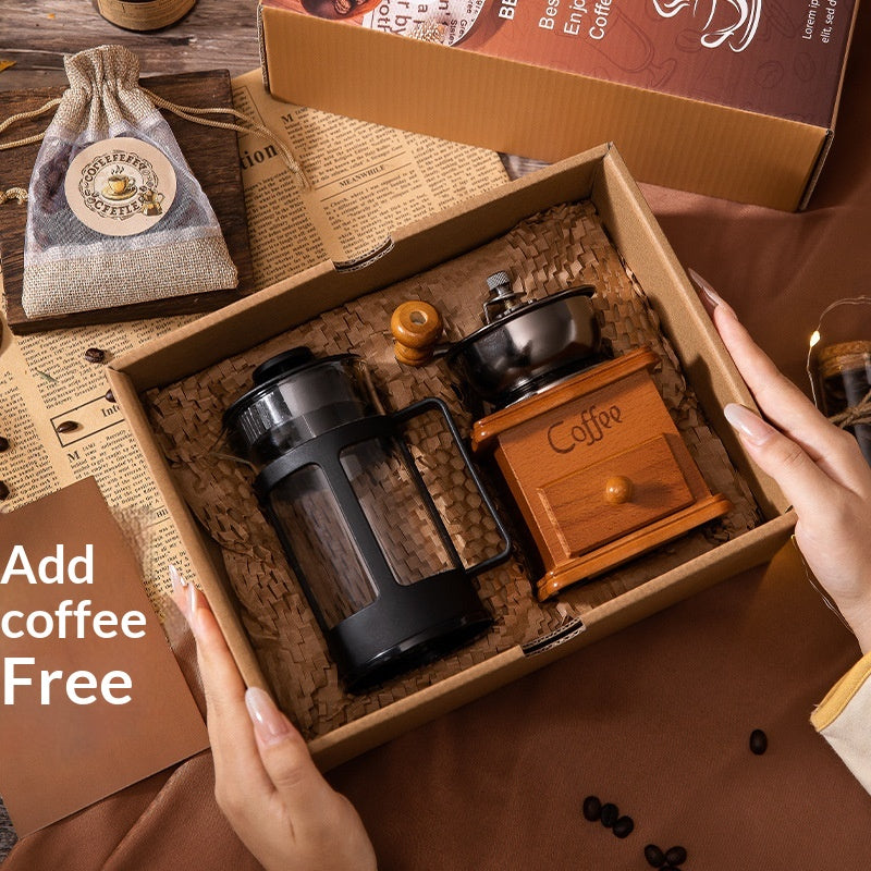 Modern Coffee Machine Gift Set - Multiple Styles