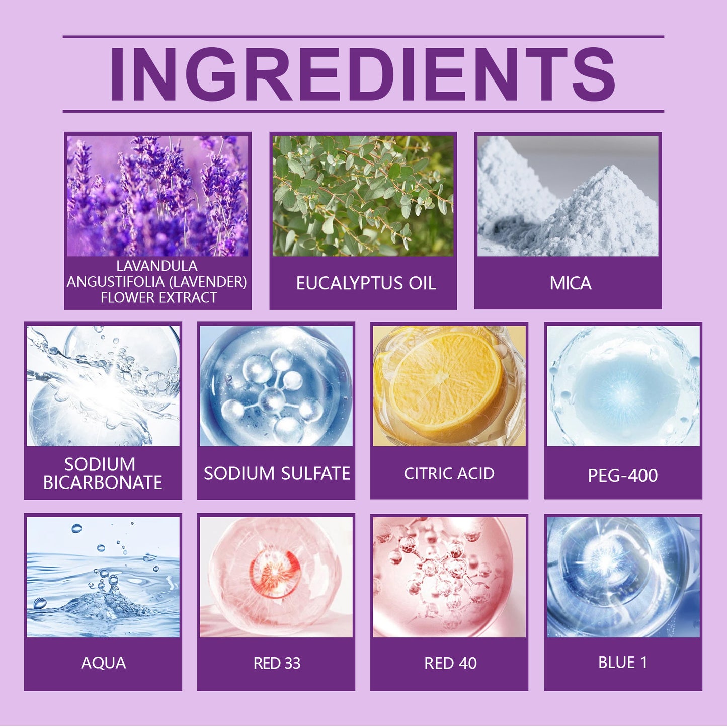 Lavender Aromatherapy Shower Tablets for Relaxation and Stress Relief