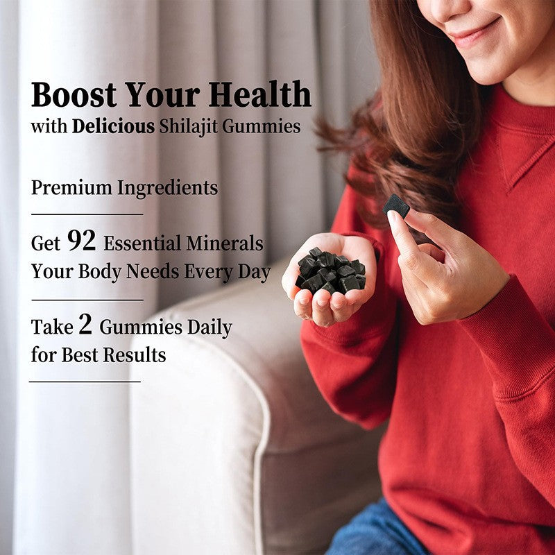 Shilajit Soft Candy Tablets - 90 Count