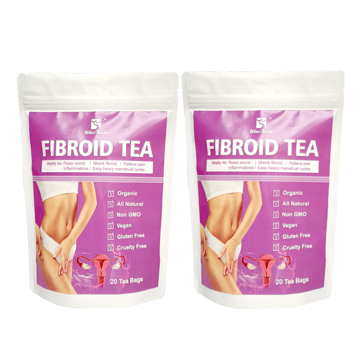Herbal Fibroid Tea Bags - Cold Brew Formula